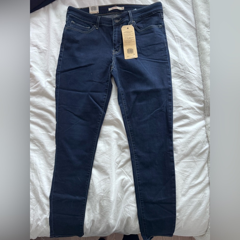 Levi's Dark Blue Skinny Jeans